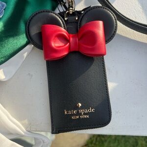 Kate Spade Black and Red Kids Bag Charm